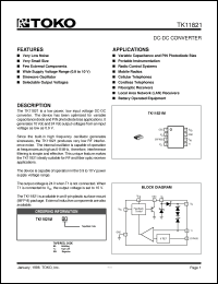 Click here to download TK11821MMG Datasheet