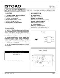 Click here to download TK11835MTL Datasheet