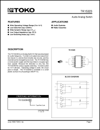 Click here to download TK15323MTL Datasheet