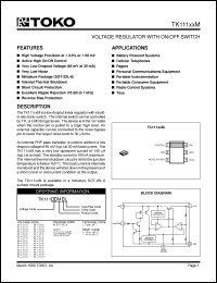 Click here to download TK11129MIL Datasheet