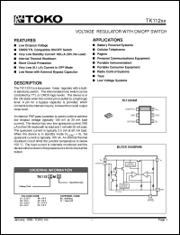 Click here to download TK11230MBX Datasheet