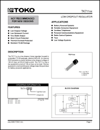 Click here to download TK71120NT Datasheet