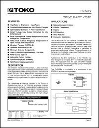 Click here to download TK65920MTL Datasheet