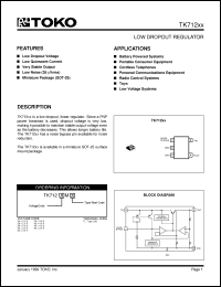Click here to download TK71228MTL Datasheet