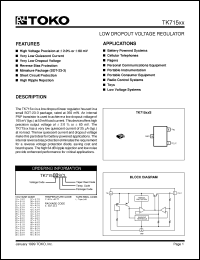 Click here to download TK71520SCL Datasheet