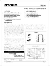 Click here to download TK83854DITL Datasheet