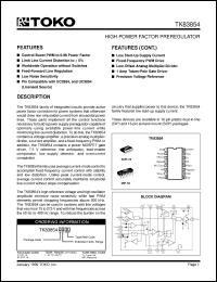 Click here to download TK83854MIMG Datasheet