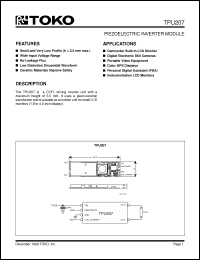 Click here to download TPU207 Datasheet