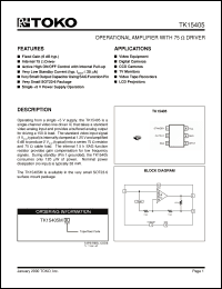 Click here to download TK15405 Datasheet