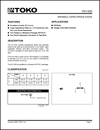 Click here to download KV1430 Datasheet