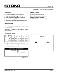 Click here to download KV1811E Datasheet