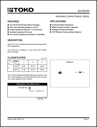 Click here to download KV1811K Datasheet