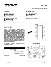 Click here to download TK10651MTL/10651 Datasheet