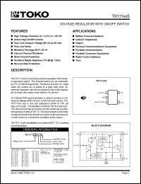 Click here to download TK11144S Datasheet