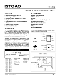 Click here to download TK11218BMIL Datasheet