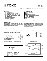 Click here to download TK11540 Datasheet