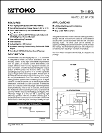 Click here to download TK11850L Datasheet