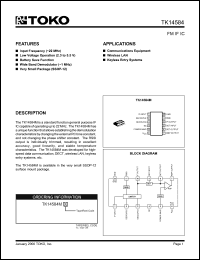 Click here to download TK14584 Datasheet