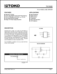 Click here to download TK15406 Datasheet