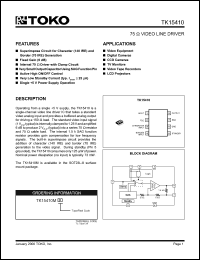 Click here to download TK15410 Datasheet