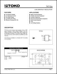 Click here to download TK71245M Datasheet