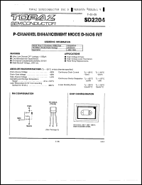 Click here to download SD2204BD Datasheet
