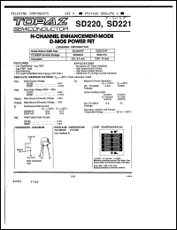 Click here to download SD221CHP Datasheet