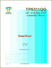 Click here to download TP6311 Datasheet