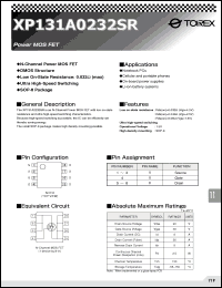 Click here to download XP131A0232SR Datasheet