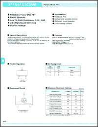 Click here to download XP151A01C3MR Datasheet