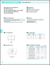 Click here to download XP161A01A8PR Datasheet
