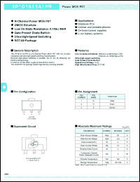 Click here to download XP161A11A1 Datasheet