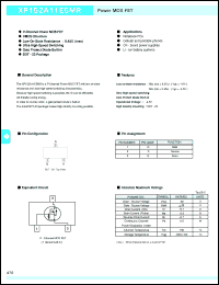 Click here to download XP152A11E5MR Datasheet