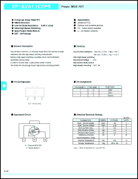 Click here to download XP162A11C0PR Datasheet