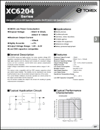 Click here to download XC6204D182ML Datasheet
