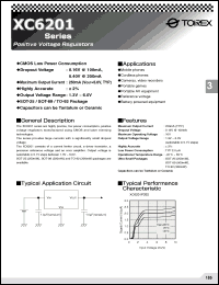 Click here to download XC6201P332LB Datasheet