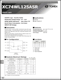 Click here to download XC74WL125ASR Datasheet