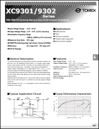 Click here to download Xc9301 Datasheet