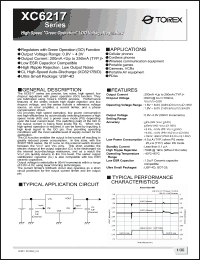 Click here to download XC6217A101MR Datasheet