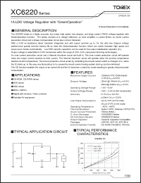 Click here to download XC6220D50BPR Datasheet