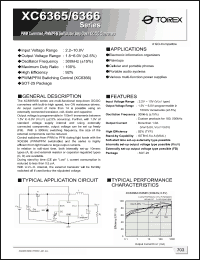Click here to download XC6365A505ML Datasheet