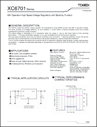 Click here to download XC6701DF22ER Datasheet