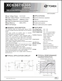 Click here to download XC6368C652MR Datasheet