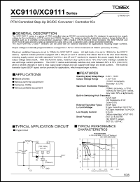 Click here to download XC9110C161PR Datasheet