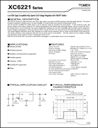 Click here to download XC6221D081GR-G Datasheet