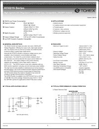Click here to download XC6219D47AML Datasheet