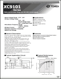 Click here to download XC9101CB3AKR Datasheet