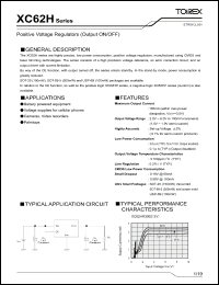 Click here to download XC62HP3002PR Datasheet