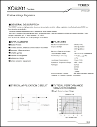 Click here to download XC6201P502DR Datasheet