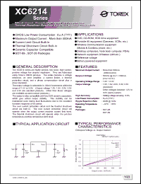 Click here to download XC6214DP74M Datasheet